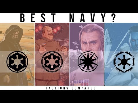 Which Imperial Remnant Faction has the BEST NAVY? | Star Wars Factions Compared