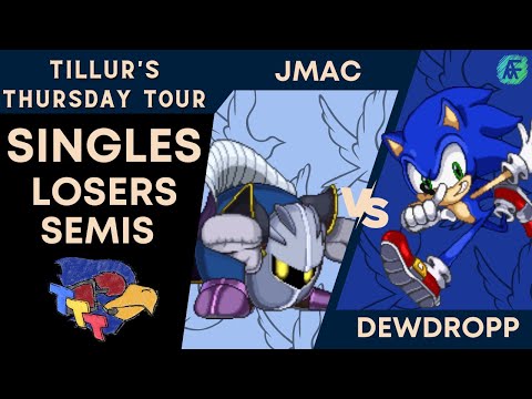 SC Jmac (Meta Knight) vs ADV Dewdropp (Sonic) - SSF2 Losers Semis - Tillur's Thursday Tour