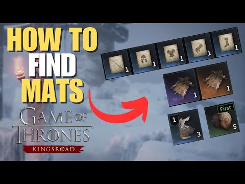 Finding Resources in Game Of Thrones Kingsroad