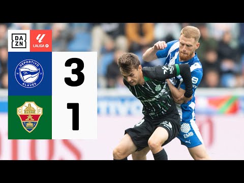 Resumen Deportivo Alavés vs Elche Jornada 8