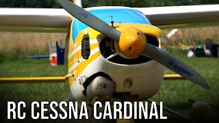 Old But Gold! Nice Retro RC Cessna Cardinal | Scale Model Flying At Flight Show