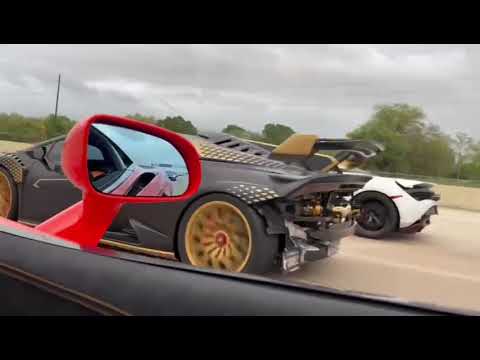 Street Racing a Twin Turbo Huracan STO