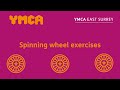 YMCA East Surrey Spinnng Wheel Exercises