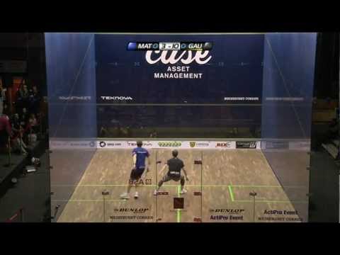 Squash : Case Swedish Open 2013 Final Roundup - Matthew v Gaultier
