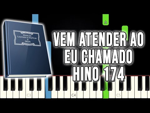 Hino 174 CCB - Vem Atender Ao Seu Chamado | VERSÃO FÁCIL Piano e Teclado Tutorial
