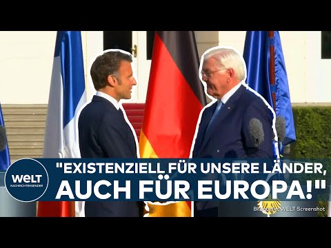 DEUTSCH-FRANZÖSISCHE FREUNDSCHAFT: "Unverzichtbares Kernstück Europas!" Macron auf Staatsbesuch!
