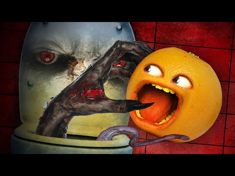 惱人的橙色--廁所的恐怖！？#震驚的十月 (Annoying Orange - TOILET TERROR! #Shocktober)