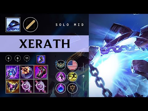 Xerath Mid vs Azir - NA Challenger Patch 26.01