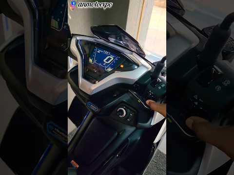 2024 New Yamaha Aerox 155 Version S Exhaust Sound | #anmotoexpo #shorts #youtubeshorts