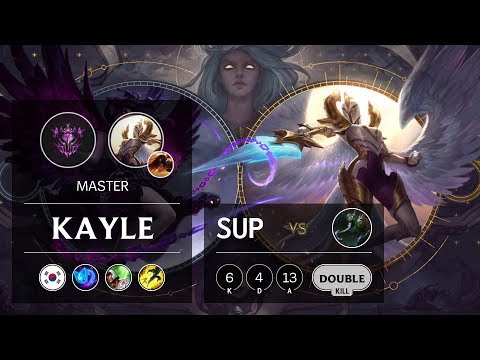 Kayle Support vs Fiddlesticks - KR Master Patch 9.15