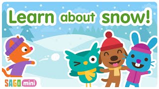 Learn about wintery weather! | Sago Mini School