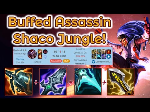 Patch 12.12b Assassin Shaco feels a Lot Better! [League of Legends] Full Gameplay - Infernal Shaco