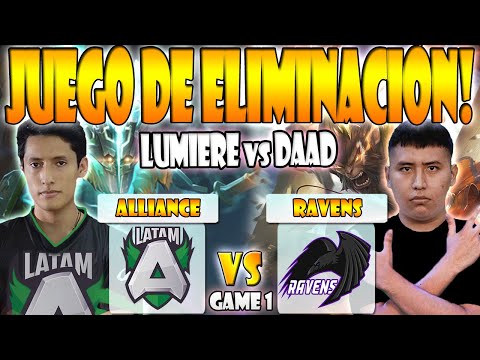 ALLIANCE.LATAM VS RAVENS BO3[GAME 1]ELIMINACIÓN-LUMIERE VS BENJAZ- EPL WORLD SERIES AMERICA - DOTA 2