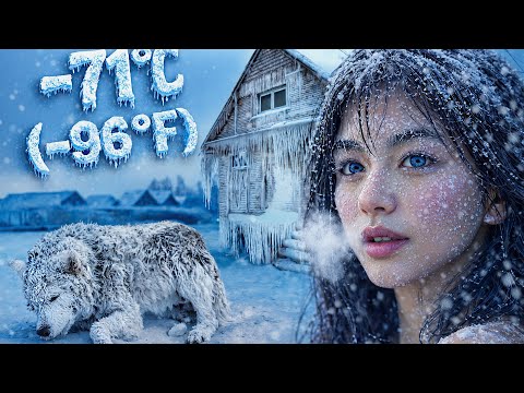 LIFE IN OYMYAKON YAKUTSK, THE COLDEST AND FROSTIEST VILLAGE IN THE WORLD! - SURVIVING AT -71°C!