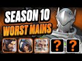 10 Big Losers in Season 10 (Don't Play These)