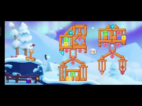 Angrybird Journey land 17 Snowy Adventure Cross Level 3161 To 3165 V#868 #nocopyright #gameplay