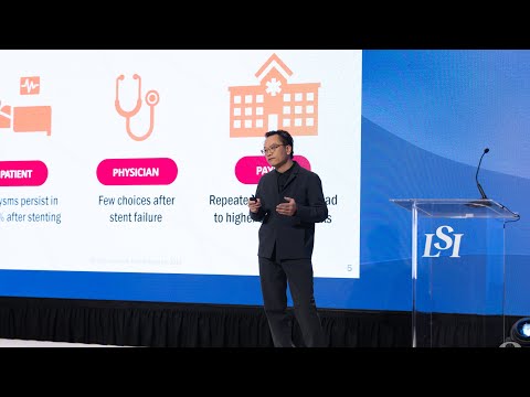 John Wong, Fluid Biomed - Bio-Resorbable Stent for Brain Aneurysms | LSI USA '24