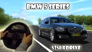 BMW 5 Series F10 - City Car Driving with Logitech 