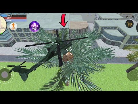 Real Gangster Crime 2 (🚁HELICOPTER LANDING ON COCONUT TREE) Helicopter on top of coconut tree - HD