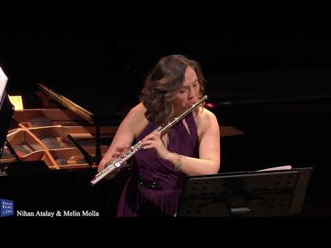 Nihan Atalay flute, Gabriel Pierne, Serenade Op.7 , duo