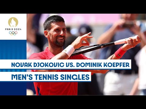 🇷🇸 Novak Djokovic vs. Dominik Koepfer 🇩🇪 | Men's Tennis Singles | #Paris2024 Highlights