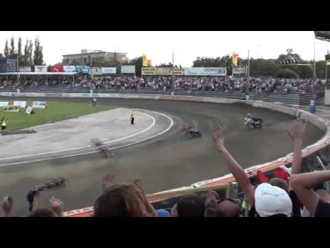 Pamiętny mecz GKS WYBRZEŻE GDAŃSK - GKM GRUDZIĄDZ BIEG 15!