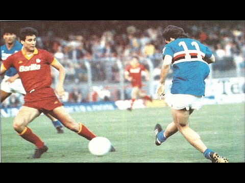Sampdoria-Roma 2-1 Coppa Italia 85-86 FINALE A