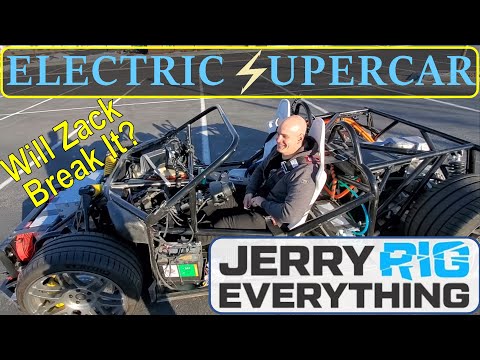 Thumbnail for JerryRigEverything meets Electric Supercar by K-1 Attack