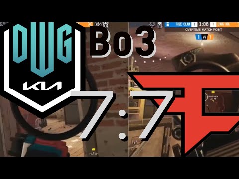 四強DK對上Faze RIN對上soulz1 7:7最終對決!!!!!!