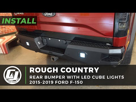 2015-2019 F-150 Install | Rough Country LED Rear Bumper