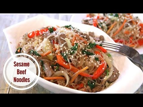 Sesame Beef Noodles in 30 Minutes