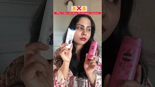 Why I stopped using these popular shampoos ❌⚠️😅 #shorts