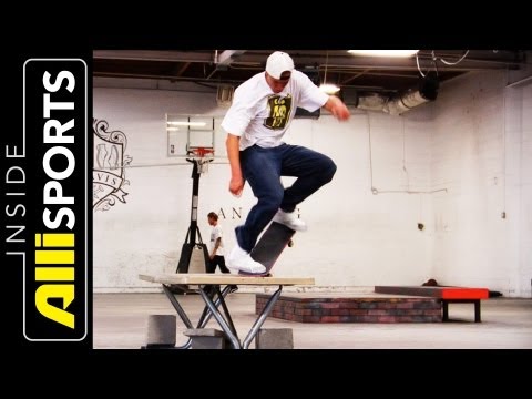Inside Brandon Biebel's Private Skate Facility | Inside Alli Sports