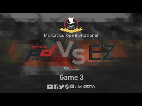 Prodota vs Chip+4 (ex-Comanche) Game 3 - Mr. Cat EU Inv. - @GarethCasts @LyricalDota