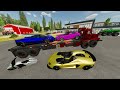 Millionaire loses his Racecars and Monster Trucks to Repo Man | Farming Simulator 22