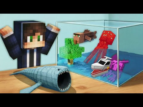 Napraviili Smo AKVARIJUM MORSKIH ČUDOVIŠTA U Minecraftu!