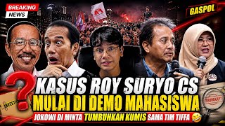 Download lagu GEGER!! KASUS ROY SURYO CS MULAI DI DEMO MAHASISWA,JOKOWI SIAP HADIR SIDANG || GIBRAN,ROCKY GERUNG mp3