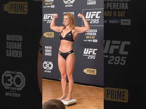MACKENZIE DERN BATE O PESO #ufc295