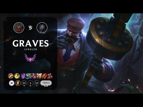 Graves Jungle vs Kindred - KR Master Patch 13.12