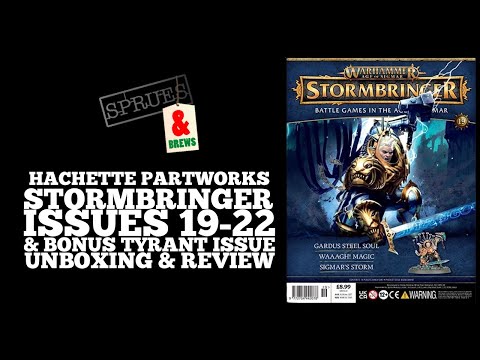Stormbringer Magazine Series | Issues 19-22 & Bonus Ogor Tyrant Issue | Unboxing & Review