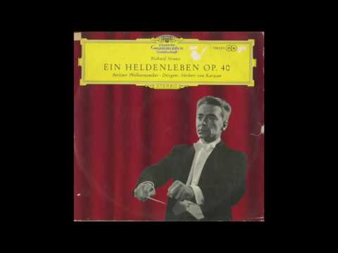 Silent Tone Record/リヒャルト・シュトラウス：英雄の生涯/ヘルベルト・フォン・カラヤン指揮ベルリン・フィルハーモニー管弦楽団/クラシックLP専門店サイレント・トーン・レコード