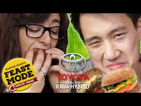 Veggie Burger Telephone • Feast Mode Hunger Squad  // Sponsored By Toyota Rav4 Hybrid