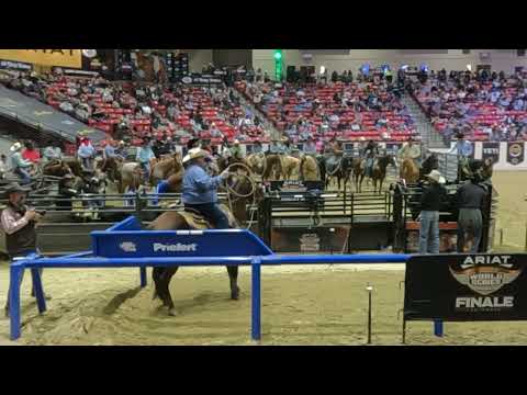 ARIAT World Series of Team Roping  in Las Vegas: Fast catches by old friends fire up the crowd