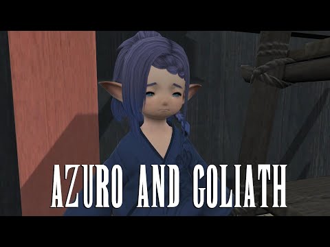 Final Fantasy XIV - Blue Mage Level 65 - Job Quest 17 - Azuro and Goliath