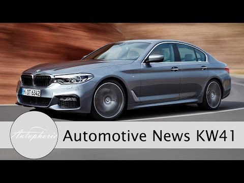 NEWS: Neuer BMW 5er (G30), R8 e-tron Produktionsende, The Grand Tour Trailer - Autophorie