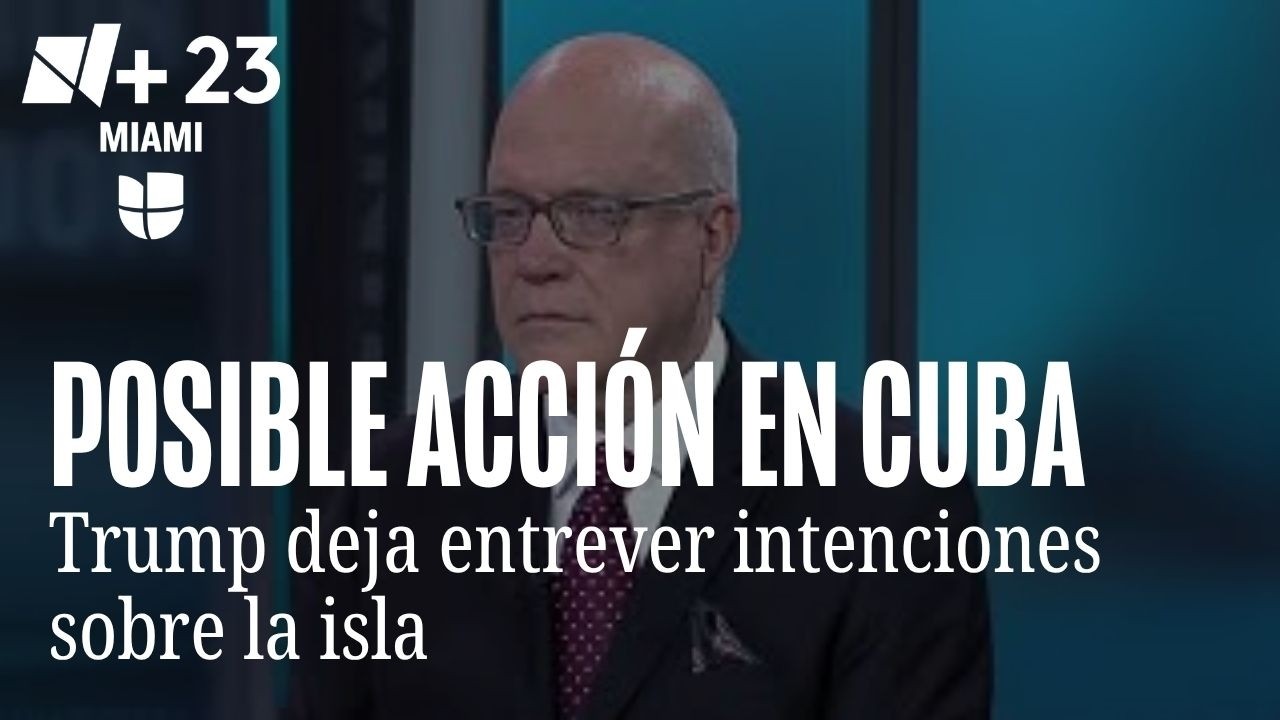 Donald Trump mentions possible action in Cuba following the conflict in Iran and rising political...