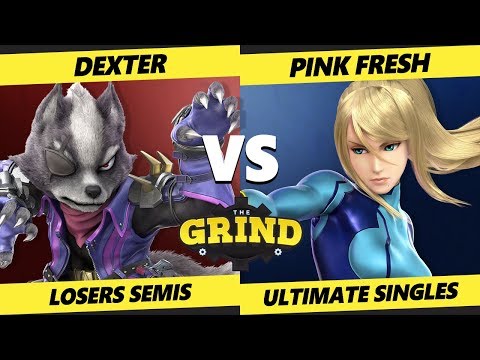 Smash Ultimate Tournament - Dexter (Wolf) Vs. Pink Fresh (ZSS) The Grind 95 SSBU Losers Semis