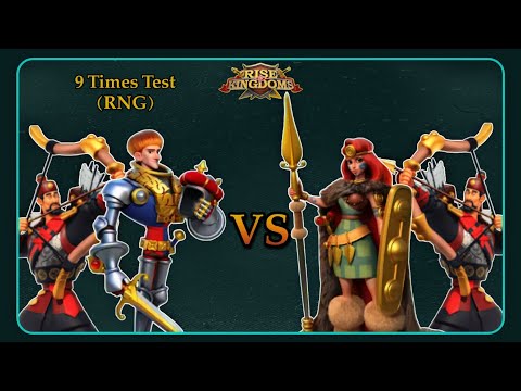 Boudica/YSG VS Henry/YSG (RNG Test) - Rise of Kingdoms