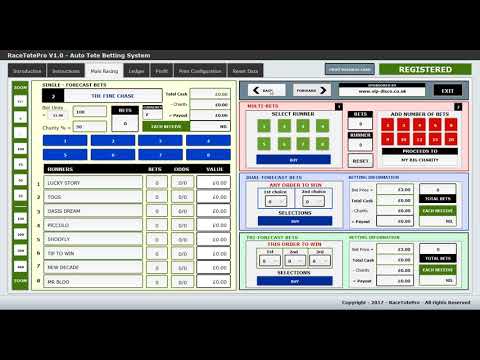 RaceTotePro Demo