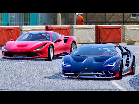 Ferrari F8 Tributo vs Lamborghini Centenario - Highlands